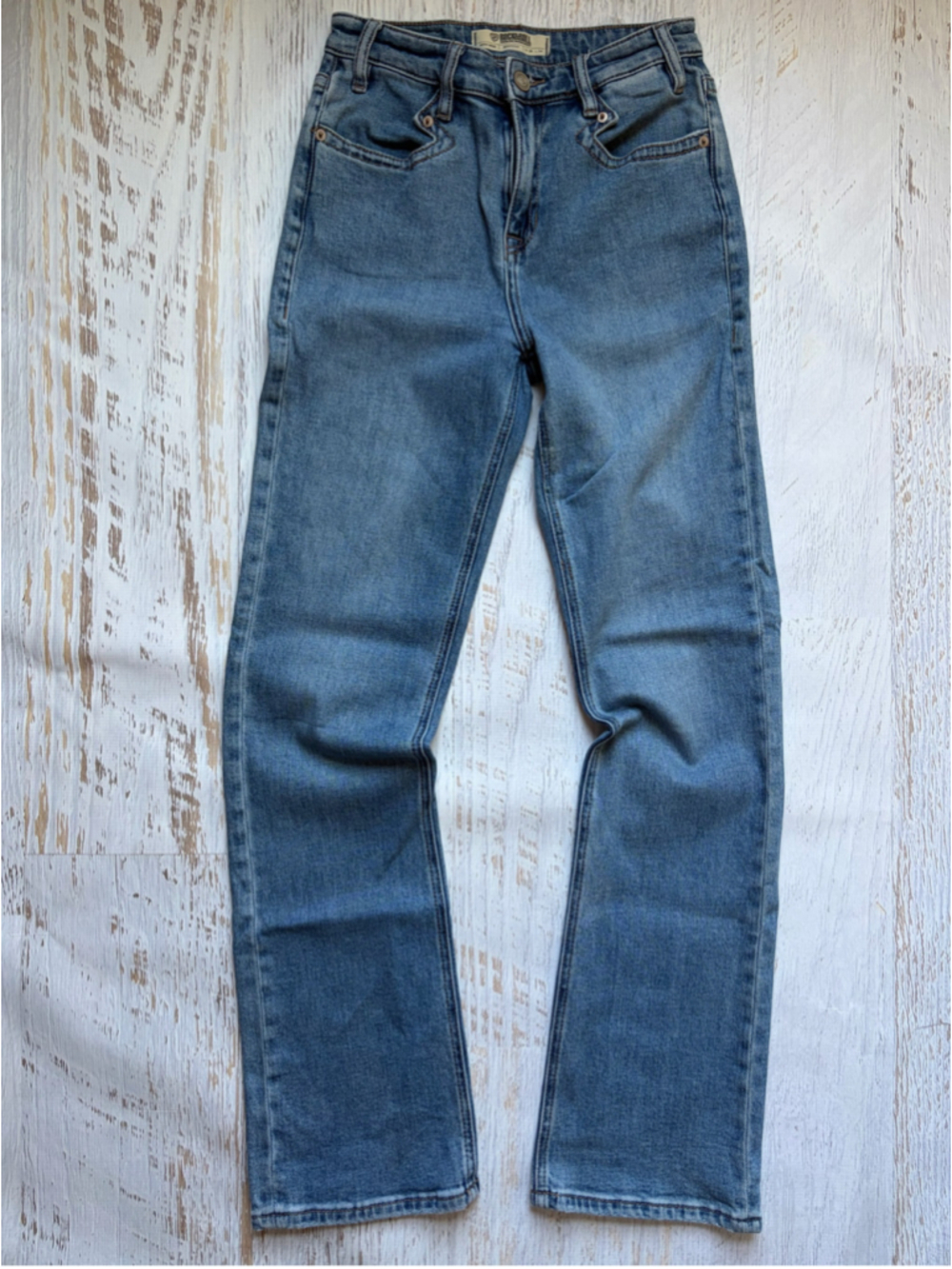 Women's Rock & Roll Denim Bootcut Jeans Size 28 Blue